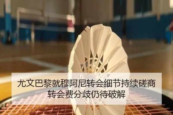 尤文巴黎就穆阿尼转会细节持续磋商 转会费分歧仍待破解